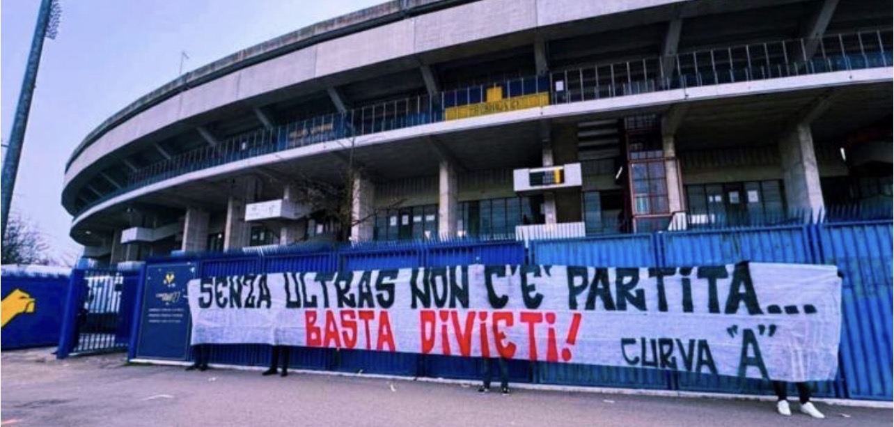 Hellas Verona-Napoli. Senza ultras non c’è partita… Basta divieti! Curva A
