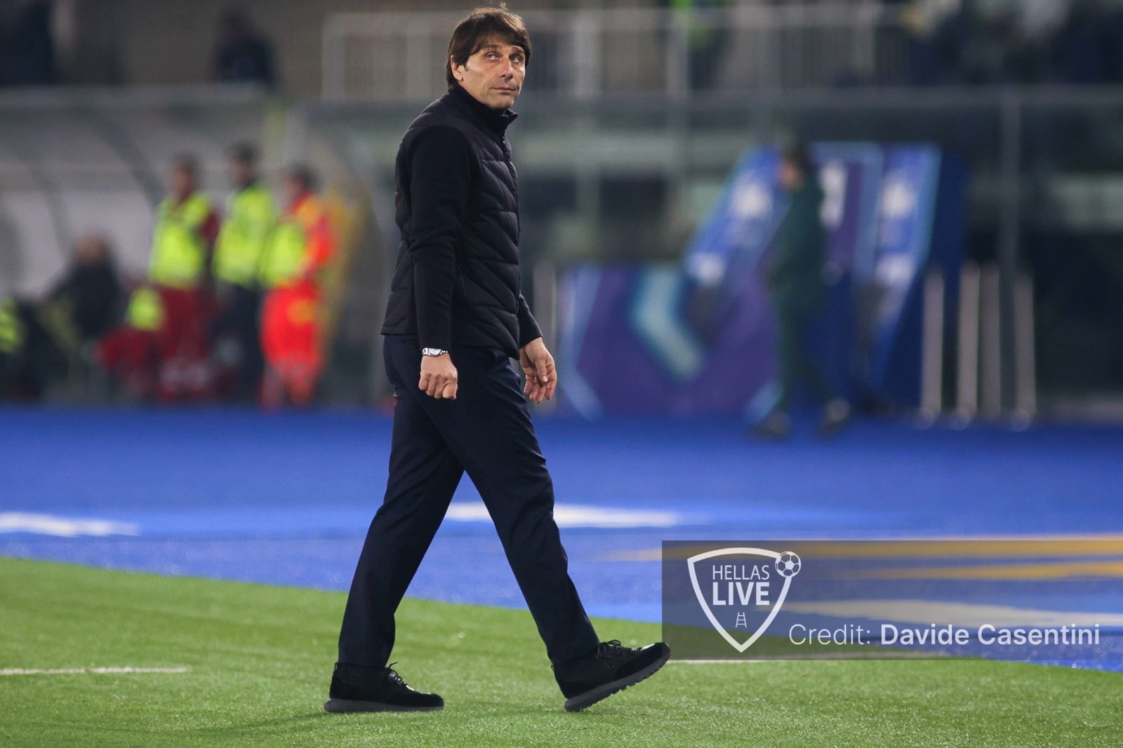 Conte: “Siamo stati anche fortunati, oltre che bravi a mantenere l’equilibrio ed a trovare la vittoria”