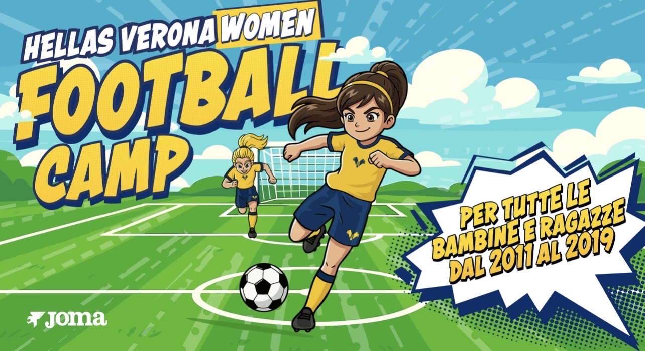 Hellas Verona Women Football Camp 2026, aperte le iscrizioni