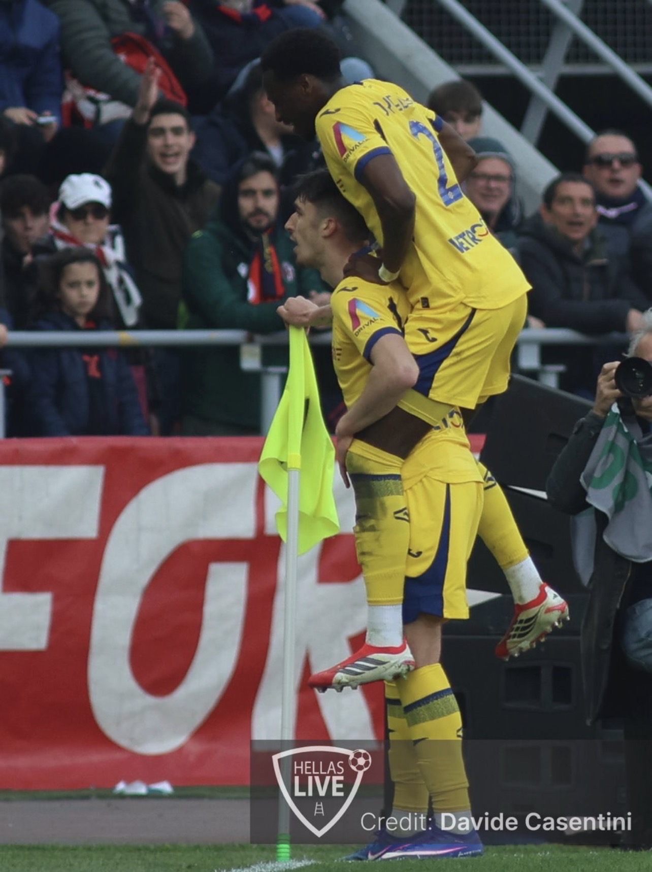 Hellas Verona, Bowie in gol in 12’’ a Bologna