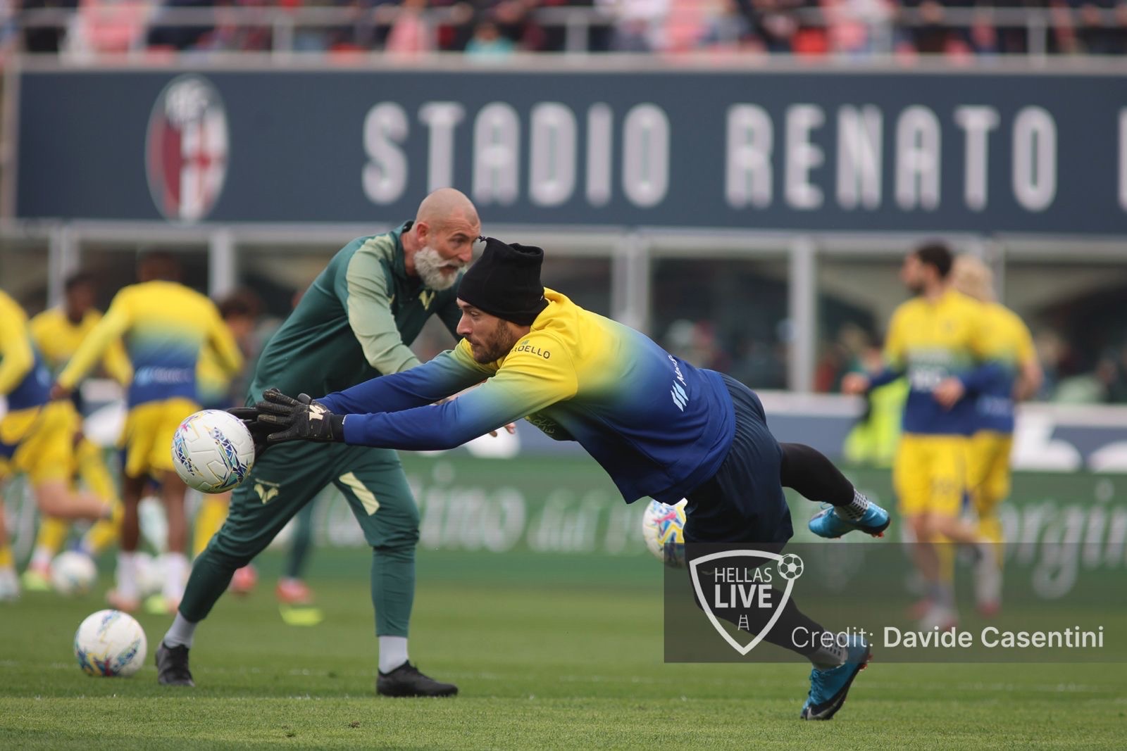 Hellas Verona, allenamento per i gialloblù