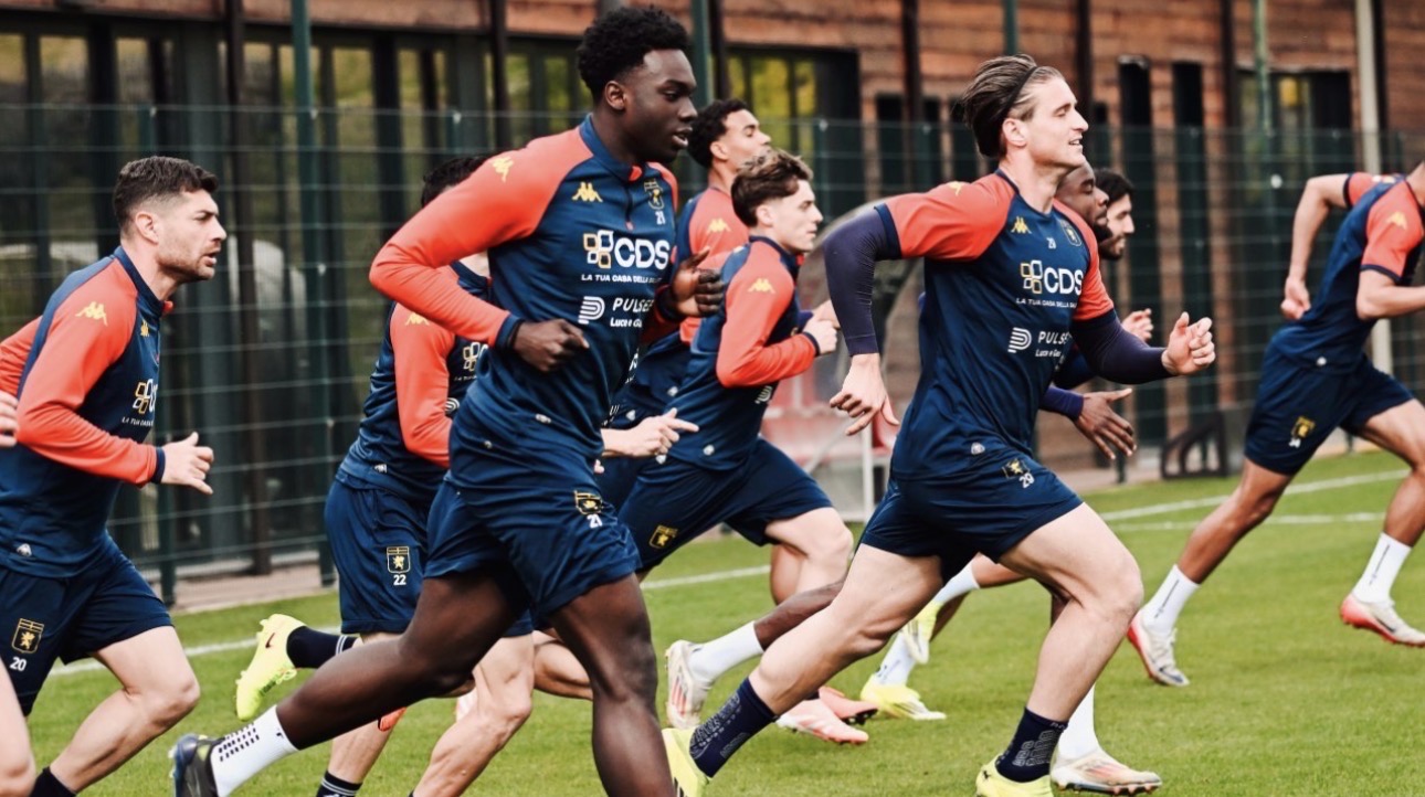 Il Genoa ha ripreso gli allenamenti in vista della trasferta di Verona. Al Bentegodi attesi più di 2000 tifosi rossoblù