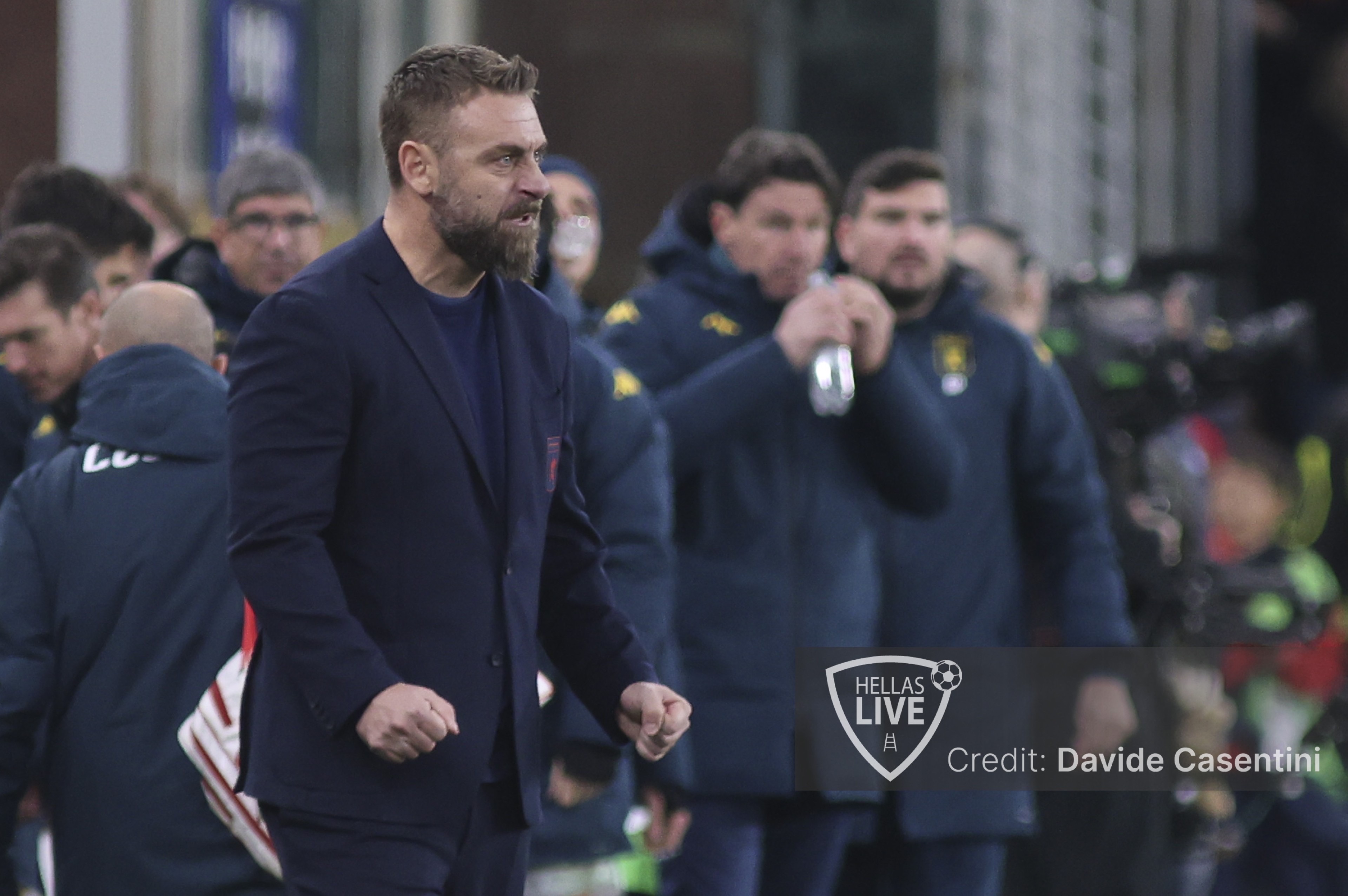 Genoa, De Rossi: “A Verona con la stessa aggressività e attenzione visti contro la Roma”