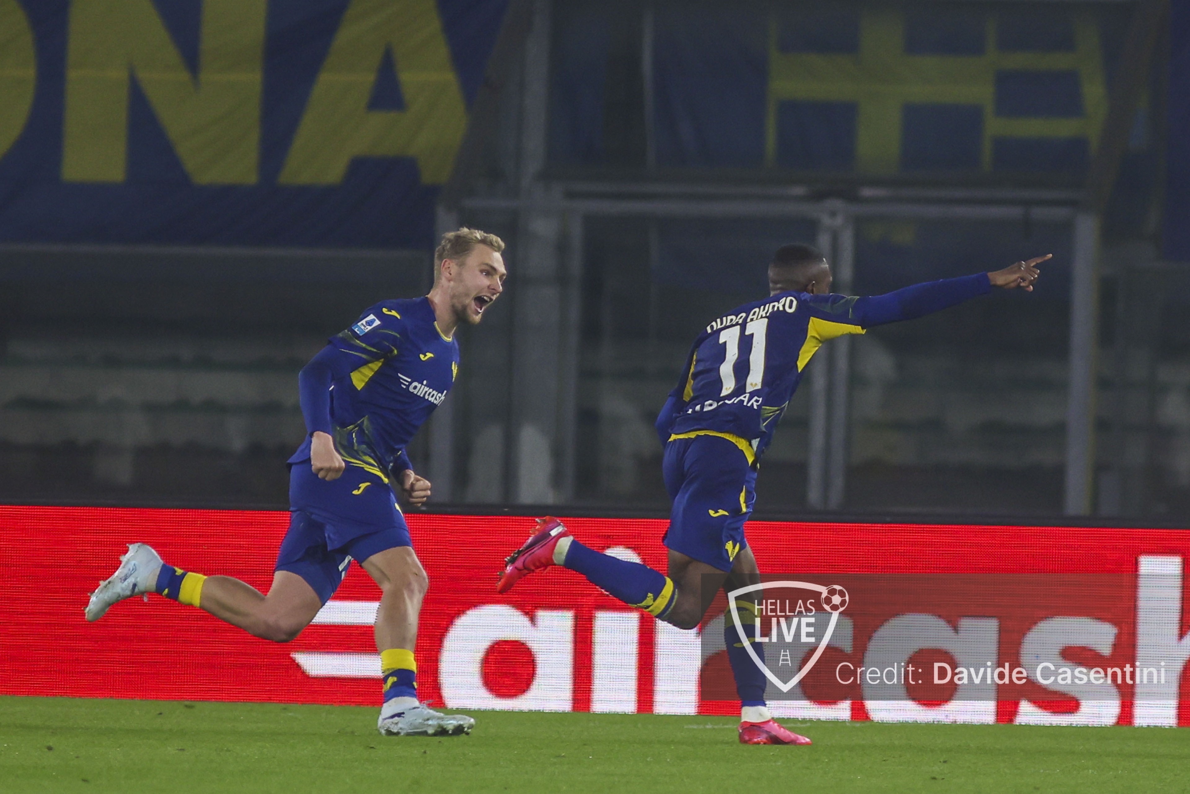 Hellas Verona, rifinitura per i gialloblù