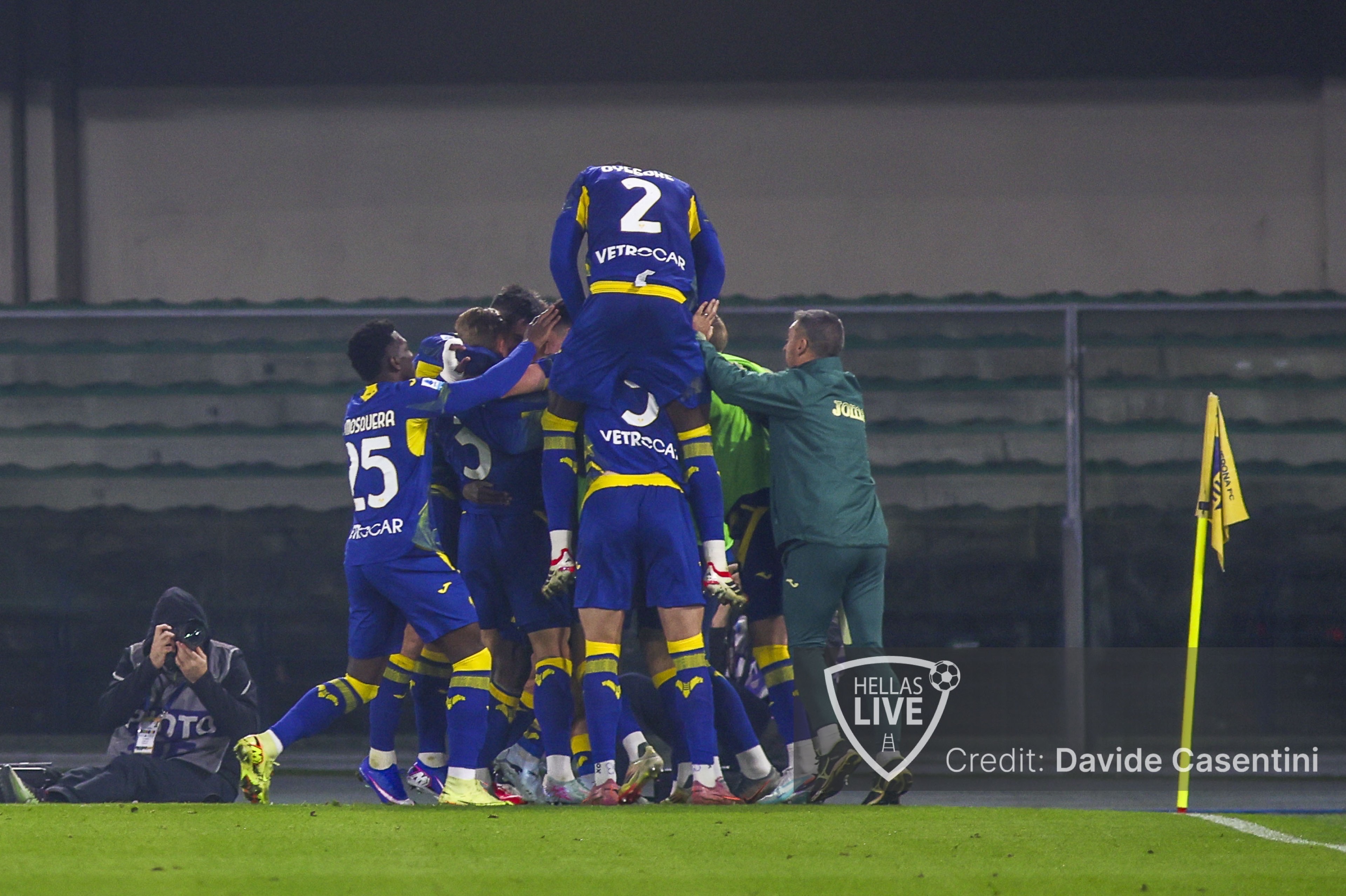 Hellas Verona-Genoa, i gialloblù convocati di Sammarco