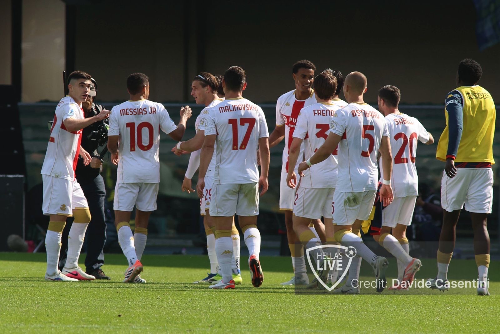 Hellas Verona-Genoa 0-2, Ostigard raddoppia
