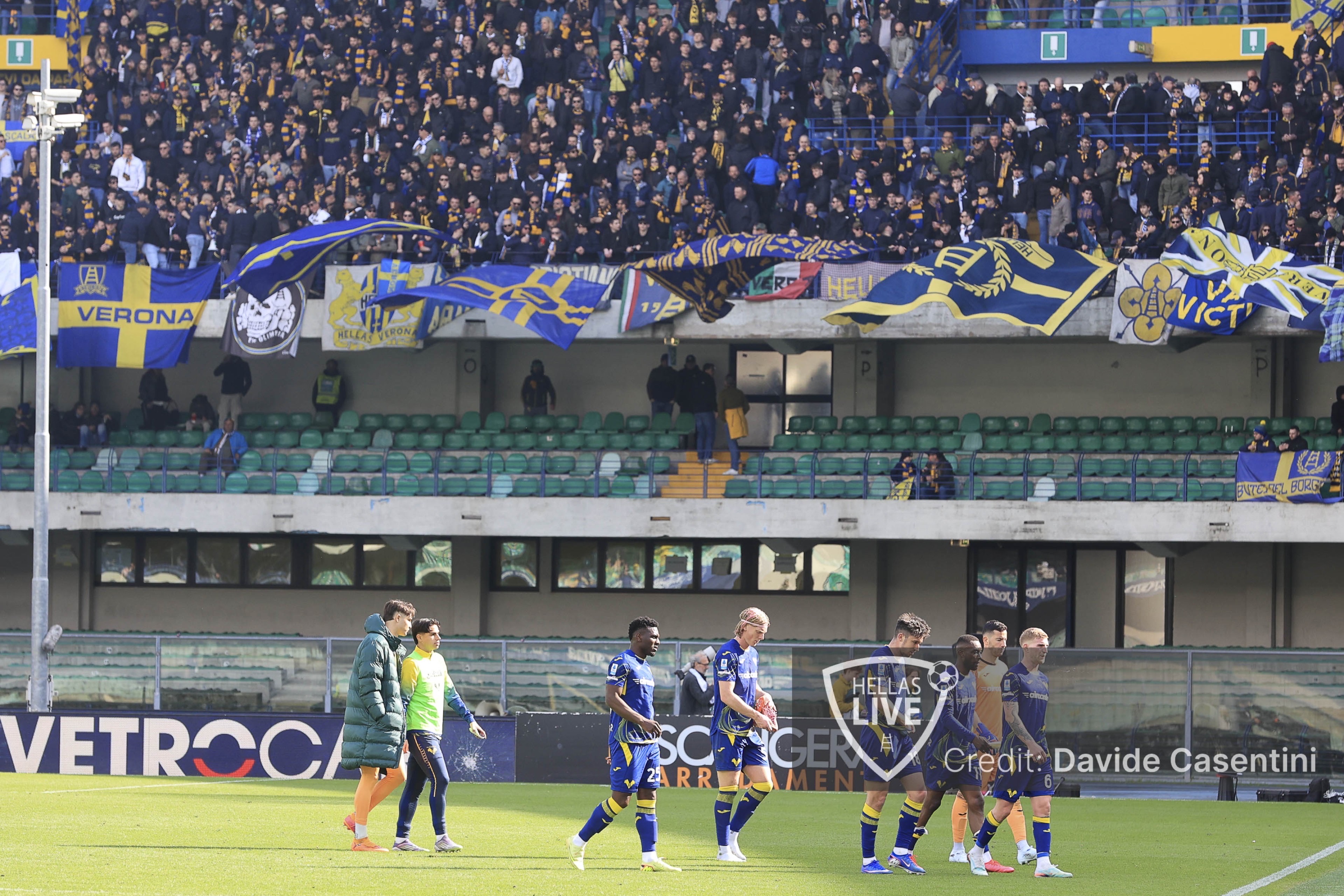 Hellas Verona, lunedì libero per i gialloblù