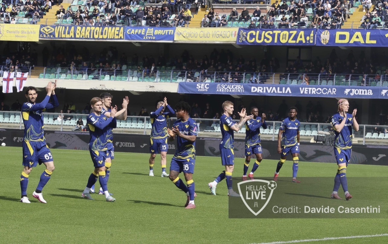 Hellas Verona, allenamento questa mattina per i gialloblù