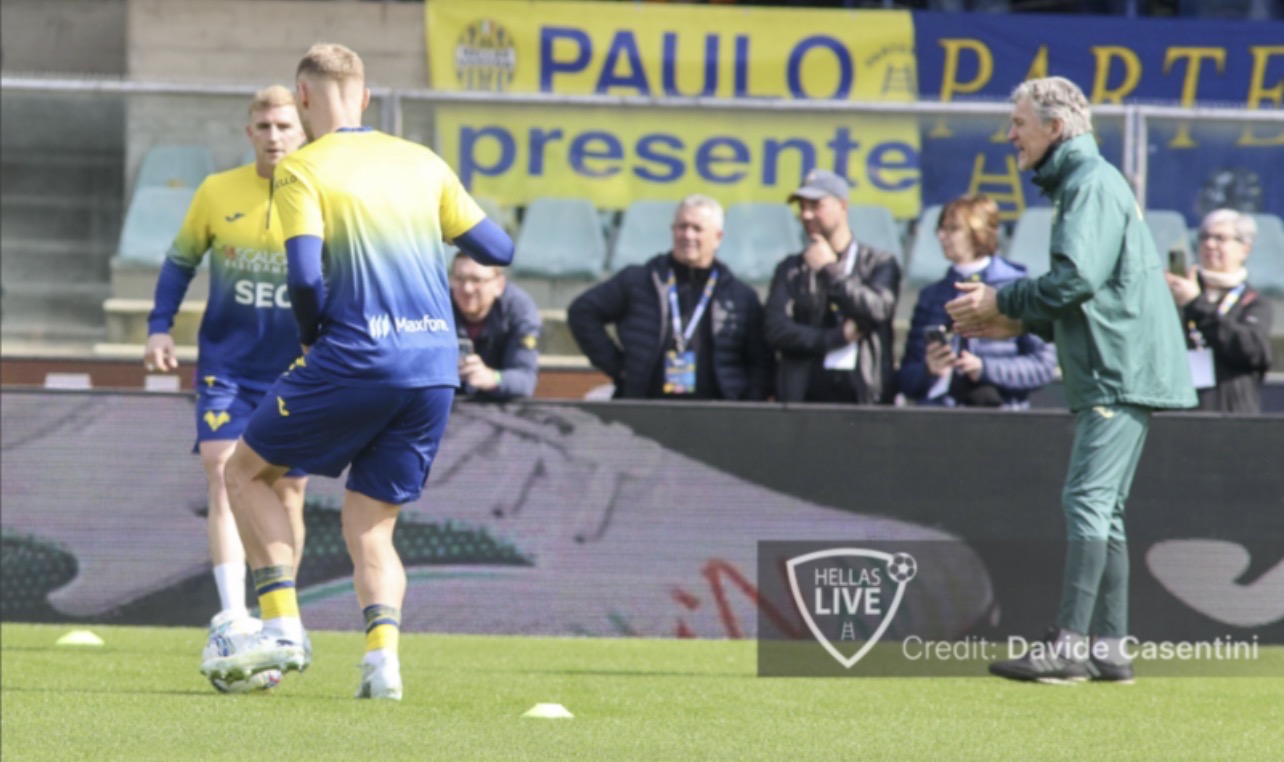 Hellas Verona, allenamento per i gialloblù