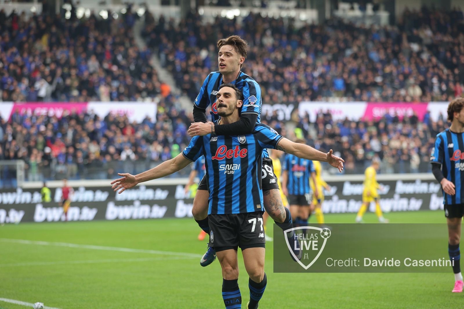 Atalanta-Hellas Verona 1-0, Zappacosta firma il vantaggio