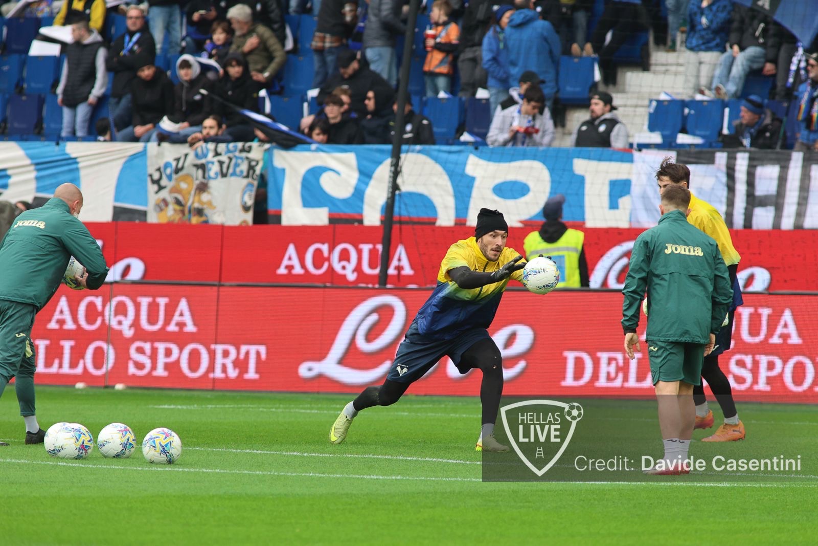 Hellas Verona, allenamento questa mattina