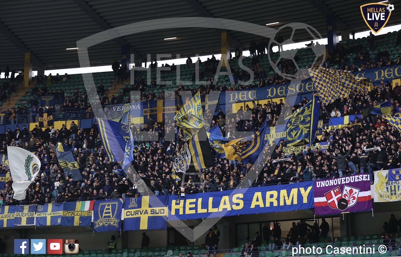 Info biglietti Hellas Verona-Fiorentina