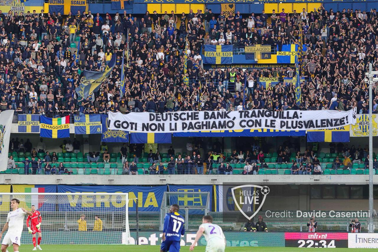 Deutsche Bank, tranquilla: i goti non li paghiamo con le plusvalenze! Hellas Army