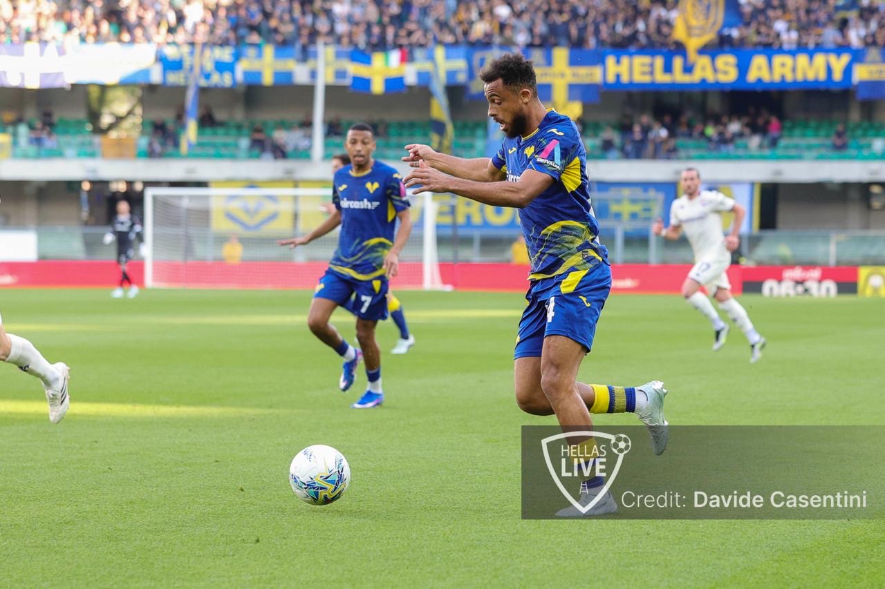 Bernede: “La Fiorentina ha fatto due tiri ed un gol. Deciderò, insieme alla società, se restare a Verona anche in Serie B”