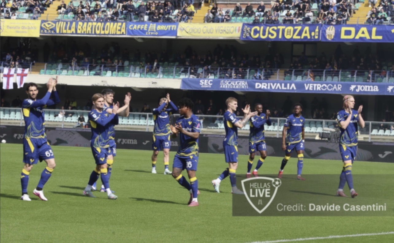 Hellas Verona, allenamento questa mattina