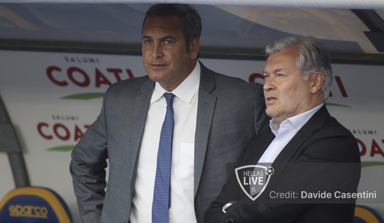 Hellas Verona, Presidio Investors vuole andare avanti con Sean Sogliano