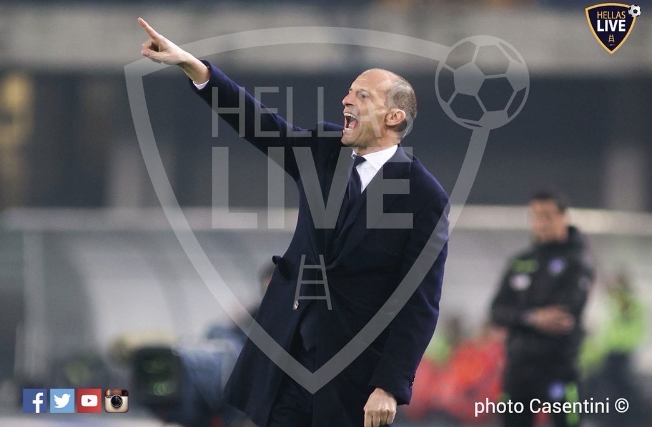 Milan, Allegri: “Il Verona è ancora molto vivo. Domani partita importante per il nostro obiettivo”