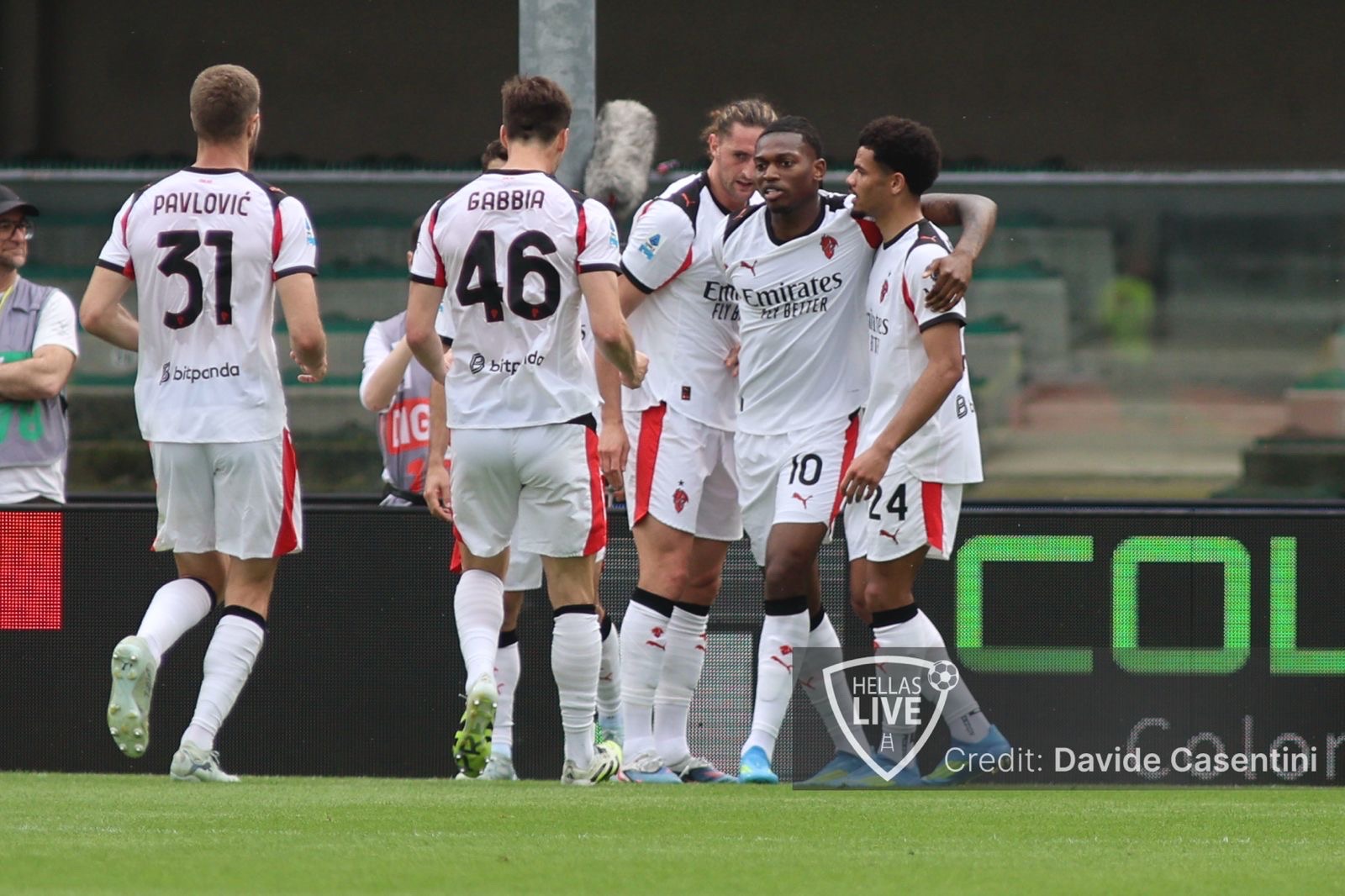 Hellas Verona-Milan 0-1, la sblocca Rabiot