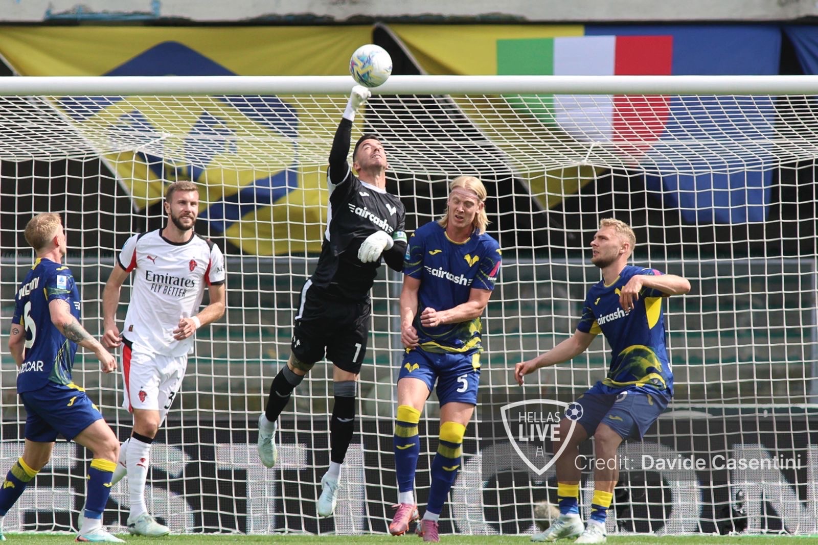 Finale, Hellas Verona-Milan 0-1