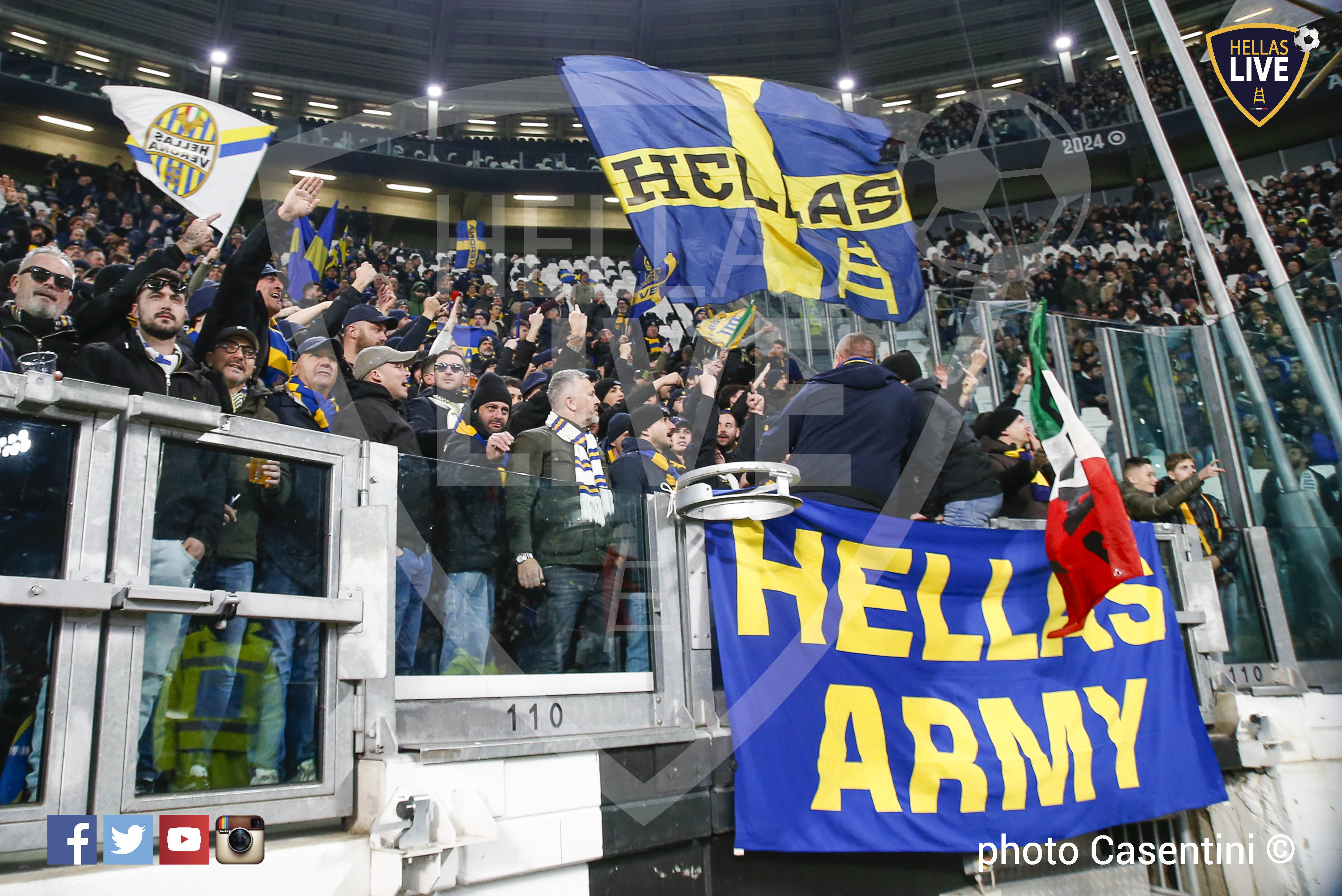 Juventus-Hellas Verona, vendita dei biglietti vietata ai residenti nella provincia di Verona