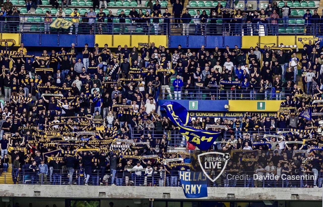 Hellas Verona-Lecce, ore 18:45 apertura cancelli stadio Bentegodi