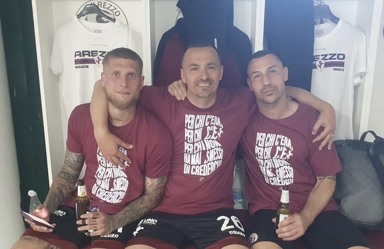 L’Arezzo degli ex gialloblù Cutolo, Franzese e Ionita torna in Serie B