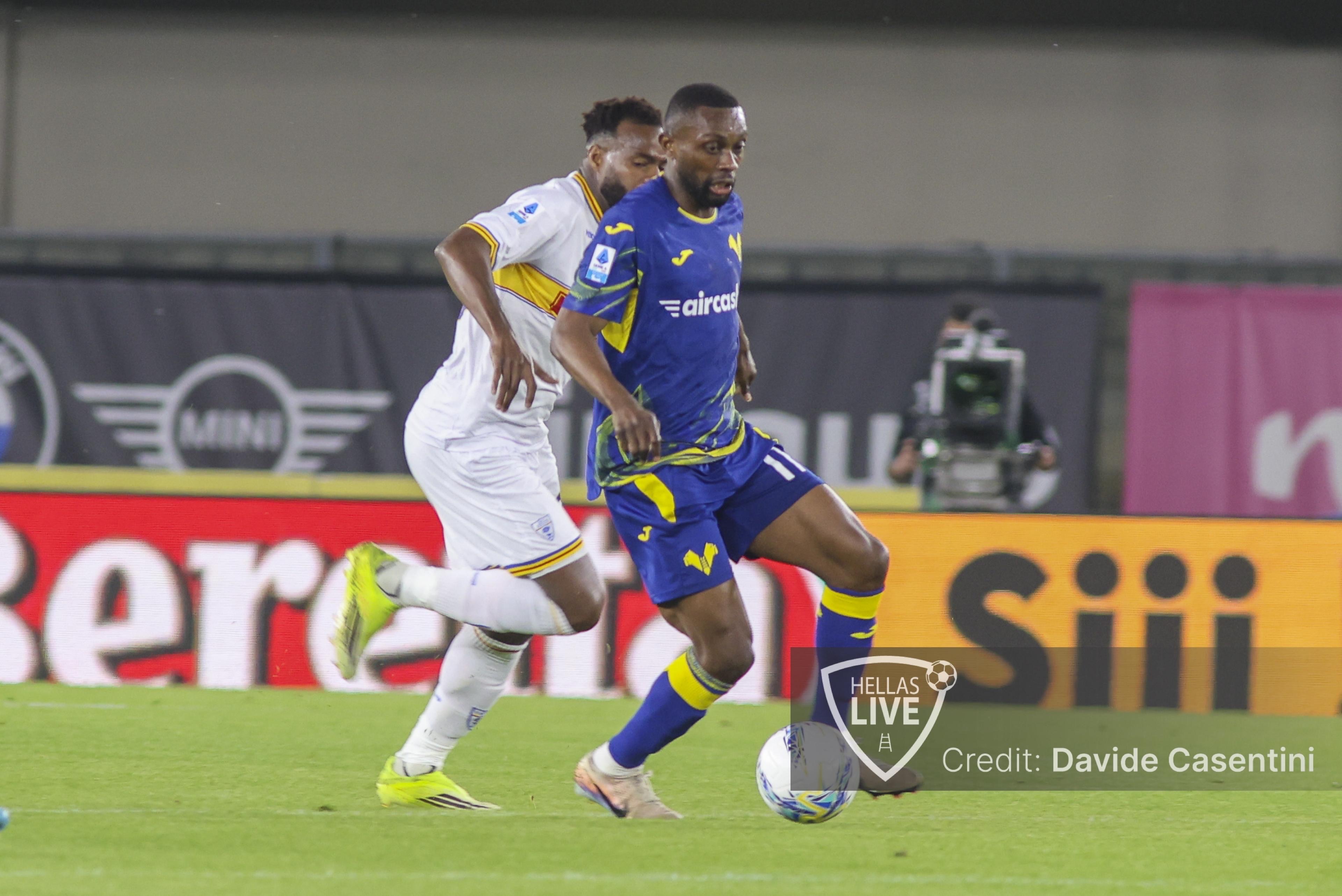 Giudice Sportivo. Hellas Verona: Valentini squalificato, Akpa Akpro entra in diffida