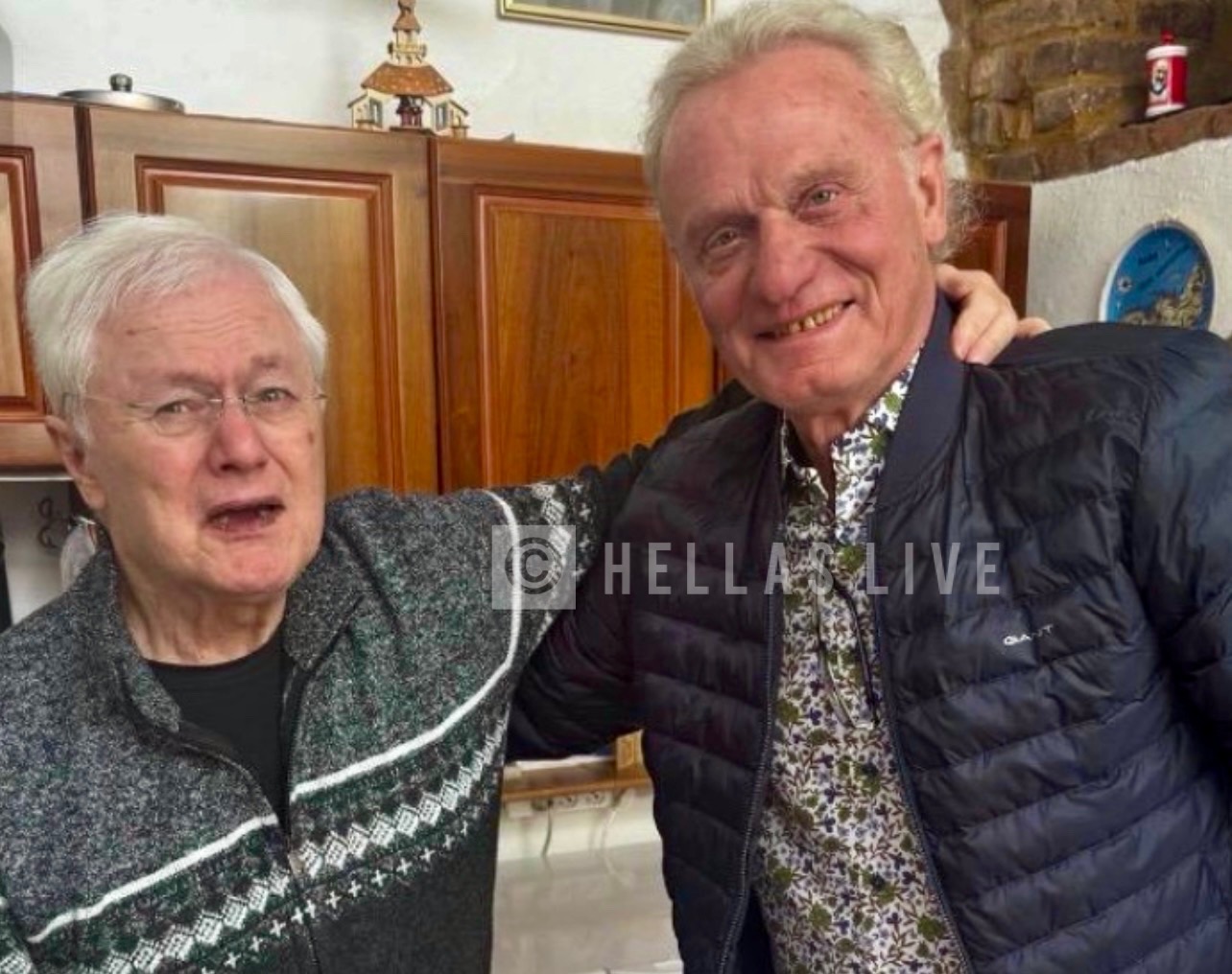 Hellas Verona, Briegel in visita a Stefani