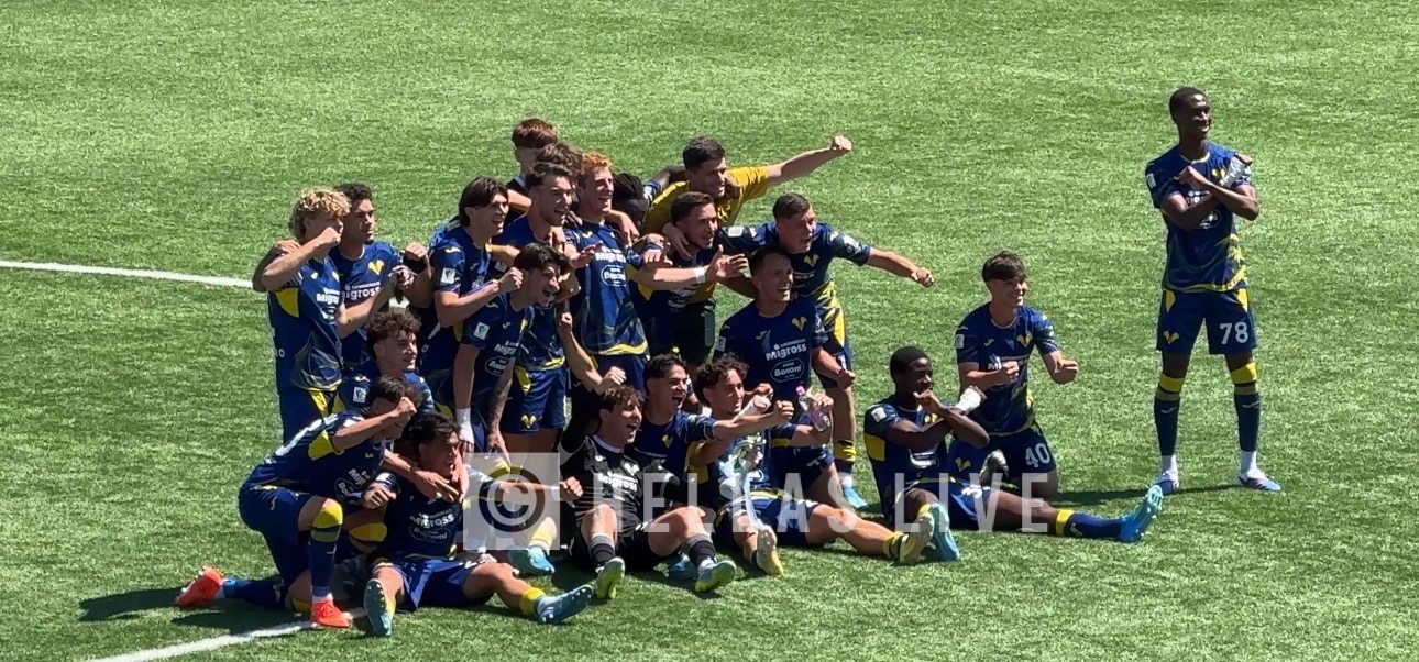 Primavera, Hellas Verona-Napoli 5-2. È salvezza per i gialloblù!!!