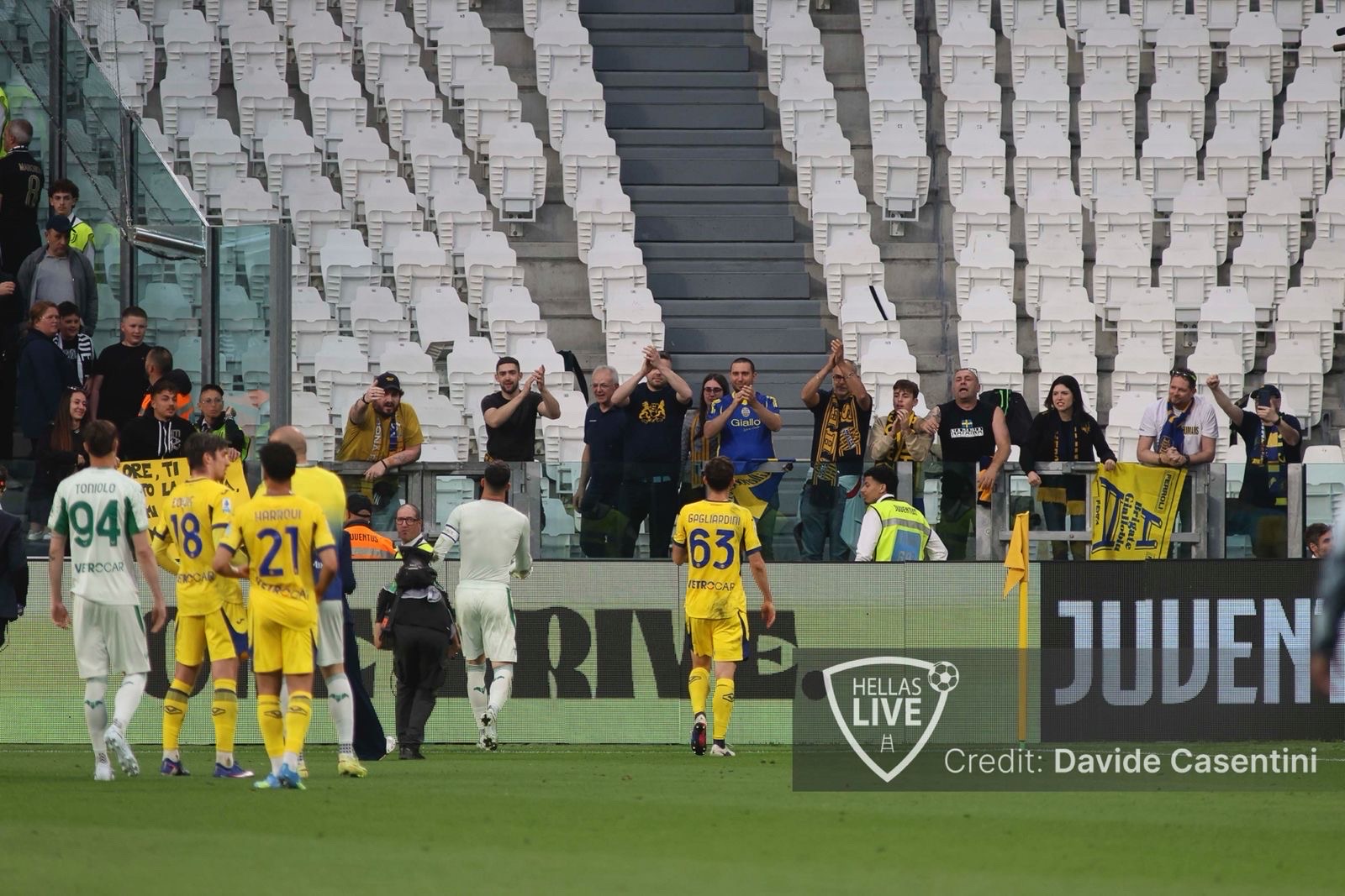 Pagelle gialloblù. Juventus-Hellas Verona 1-1