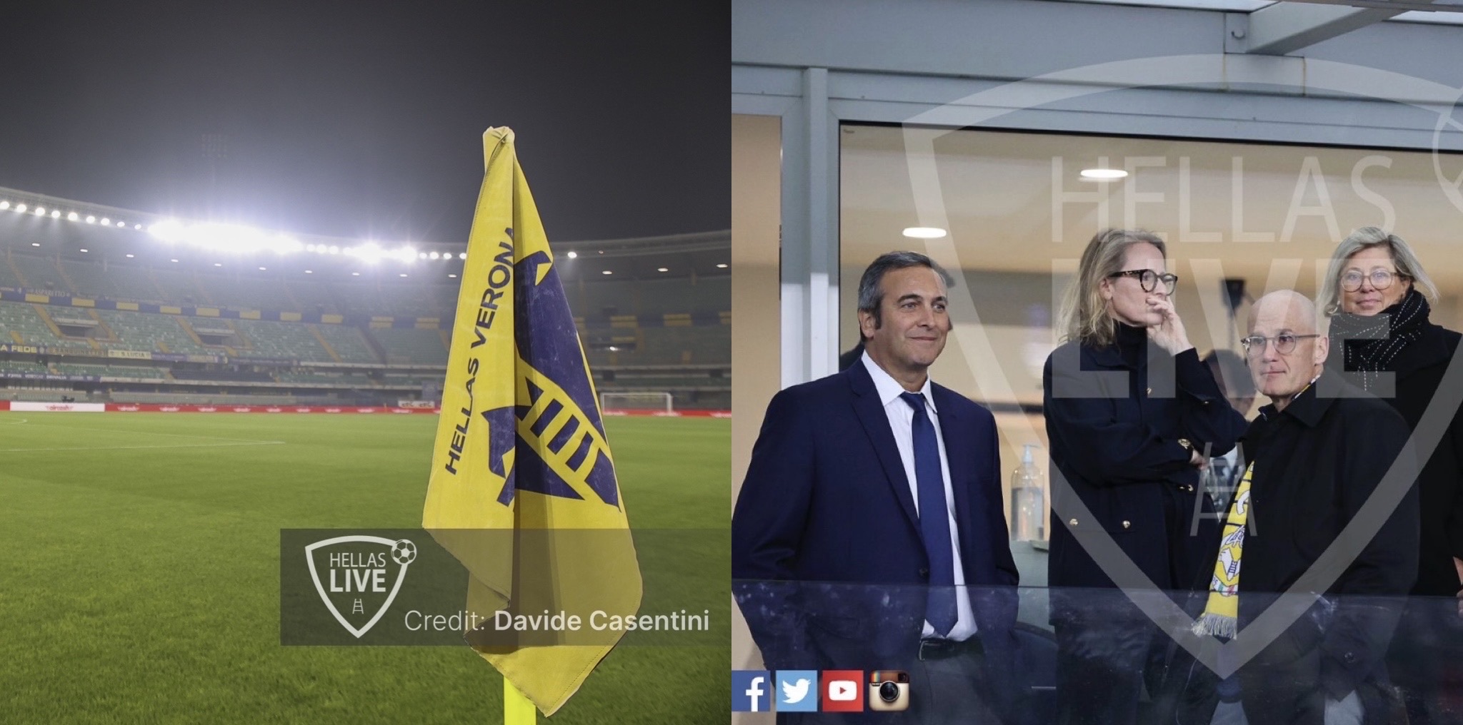 Cda Hellas Verona, Thun: "A breve presenteremo il progetto per costruire un nuovo stadio”