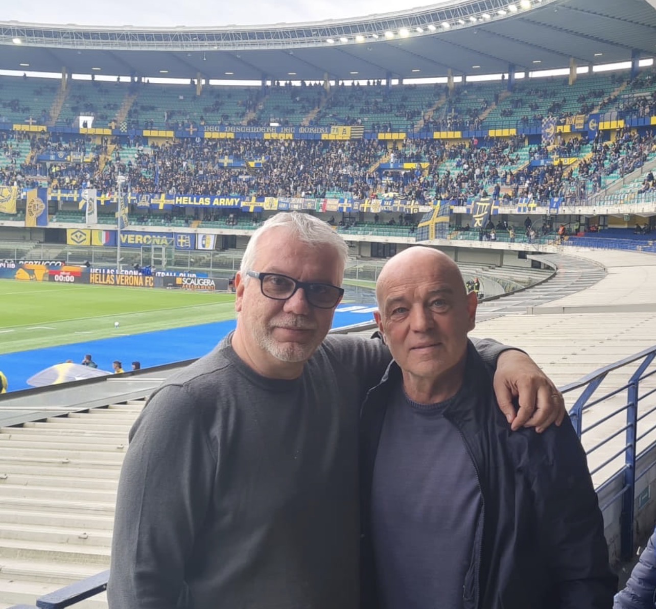 Hellas Verona-Como, Fanna presente al Bentegodi