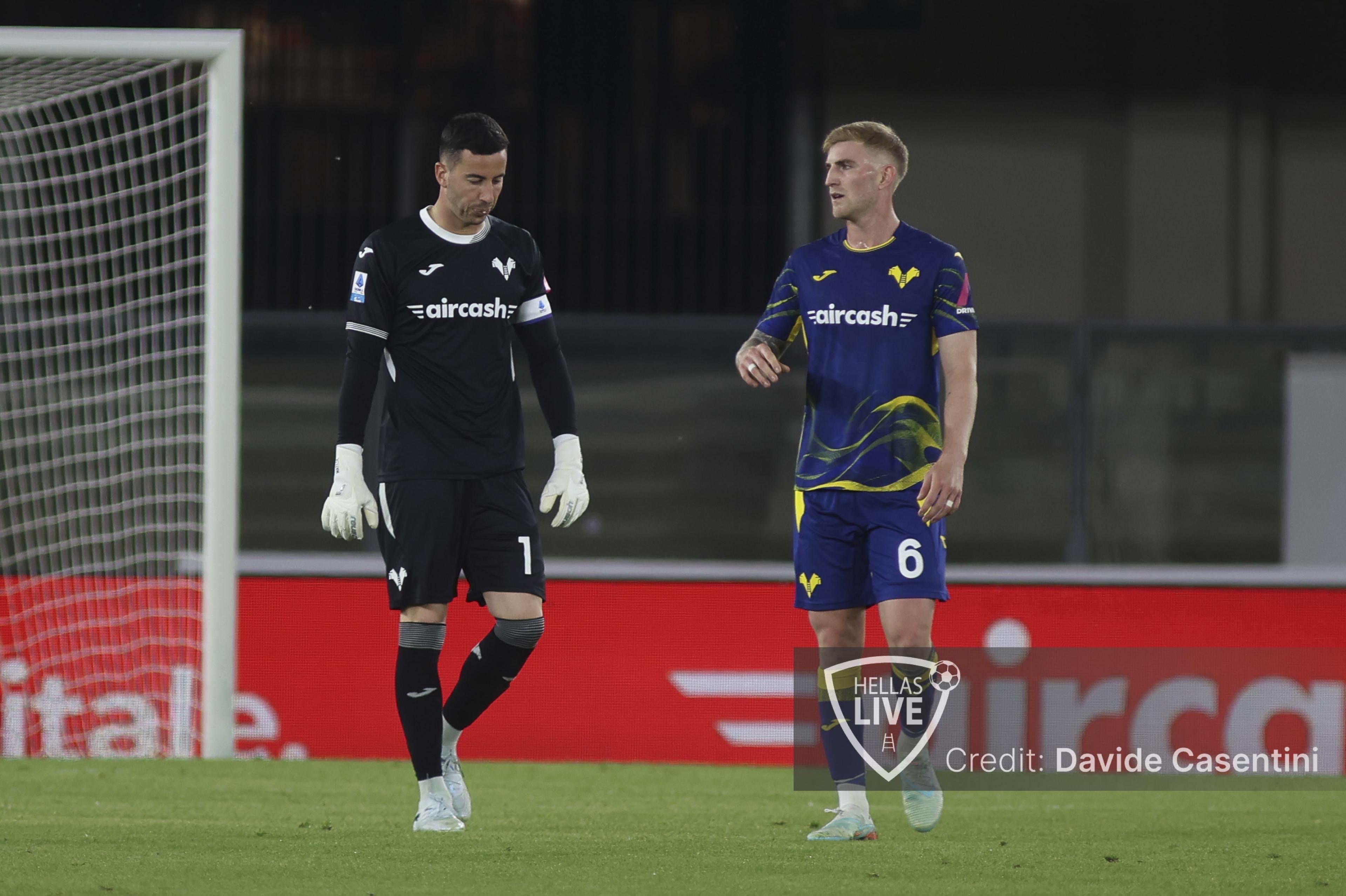 Hellas Verona, allenamento questa mattina