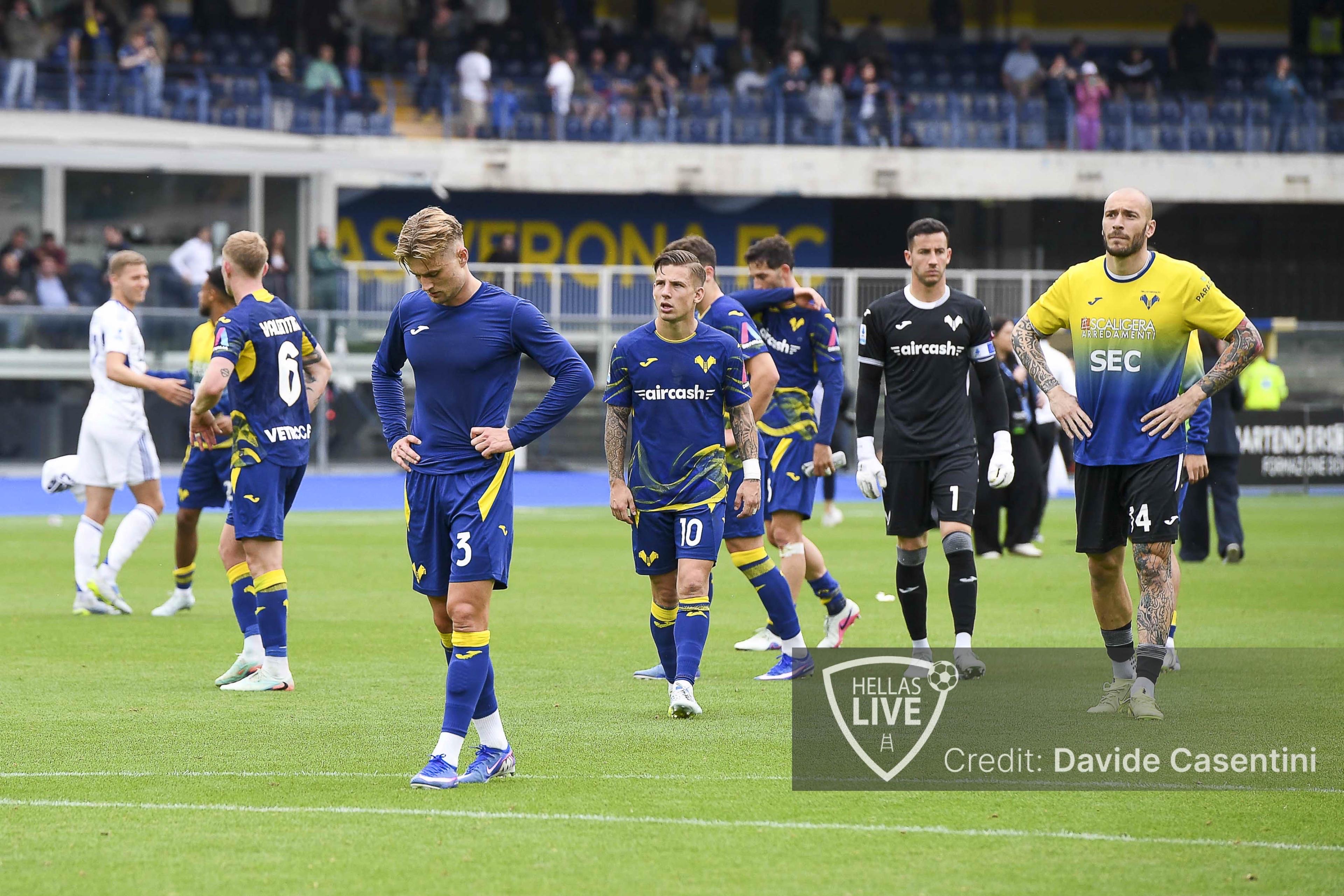 Hellas Verona, allenamento questa mattina