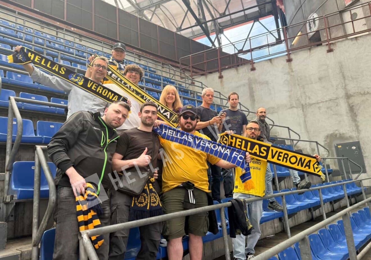 Inter-Hellas Verona, gli 11 tifosi gialloblù presenti nel Settore Ospiti al Meazza