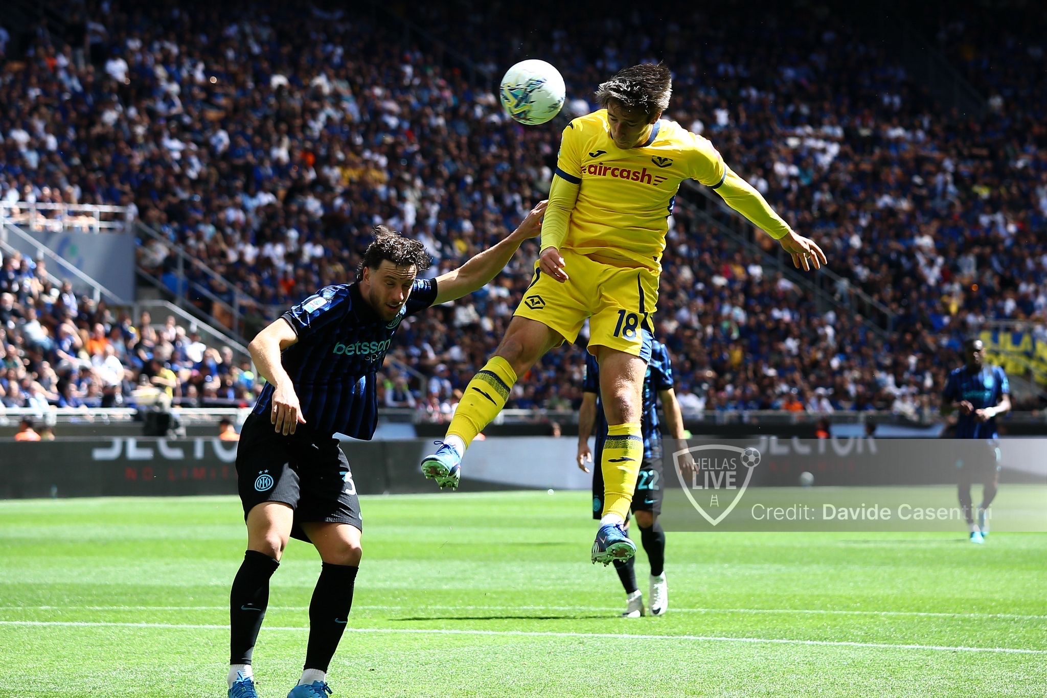 Inter-Hellas Verona 1-1, pareggia Bowie
