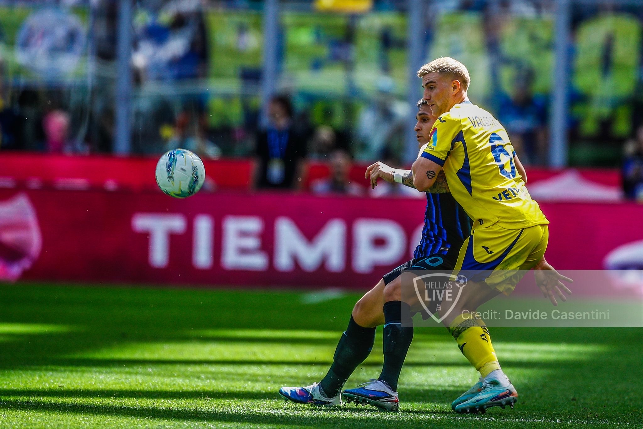 Pagelle gialloblù. Inter-Hellas Verona 1-1