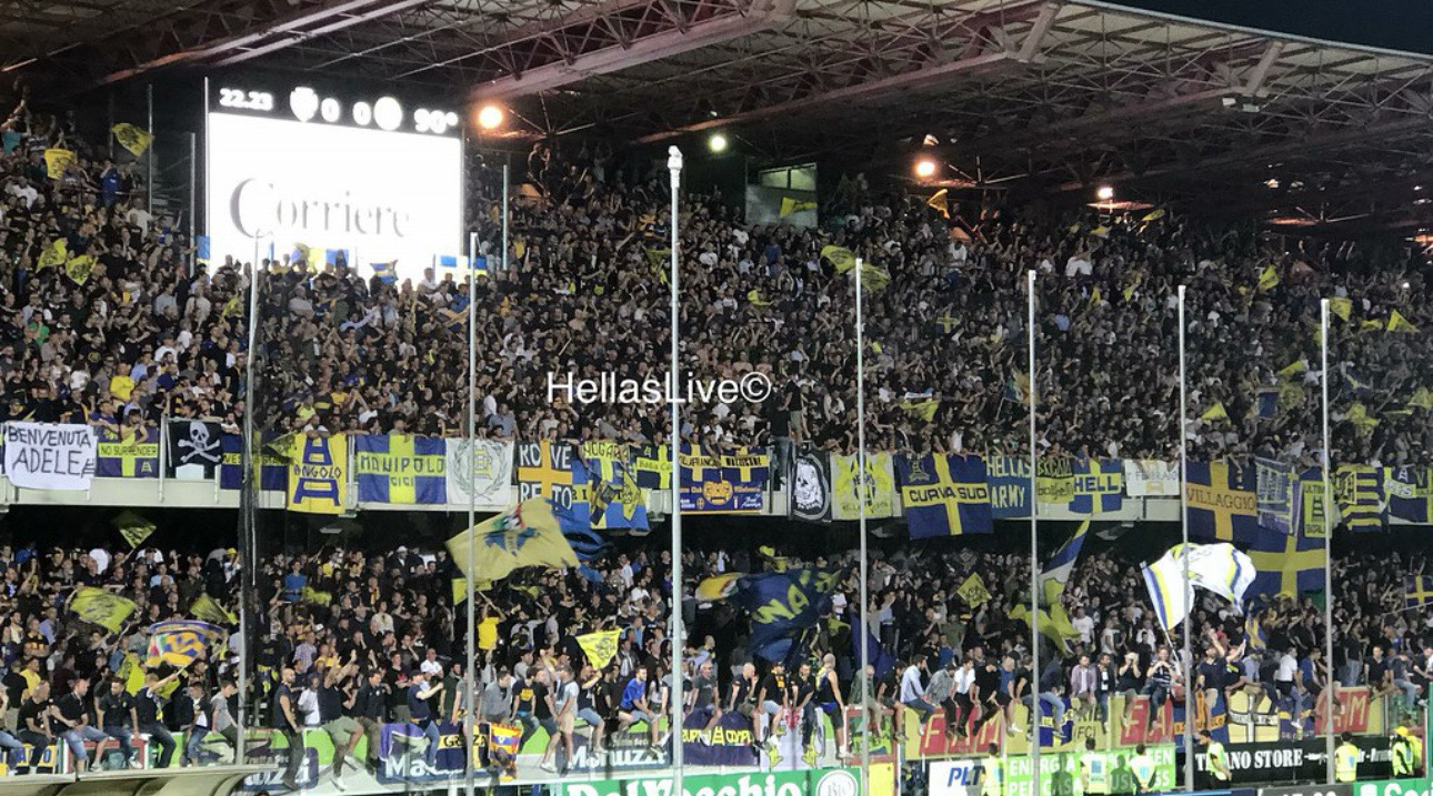 18 maggio 2017, l'Hellas Verona torna in Serie A dopo un anno di purgatorio