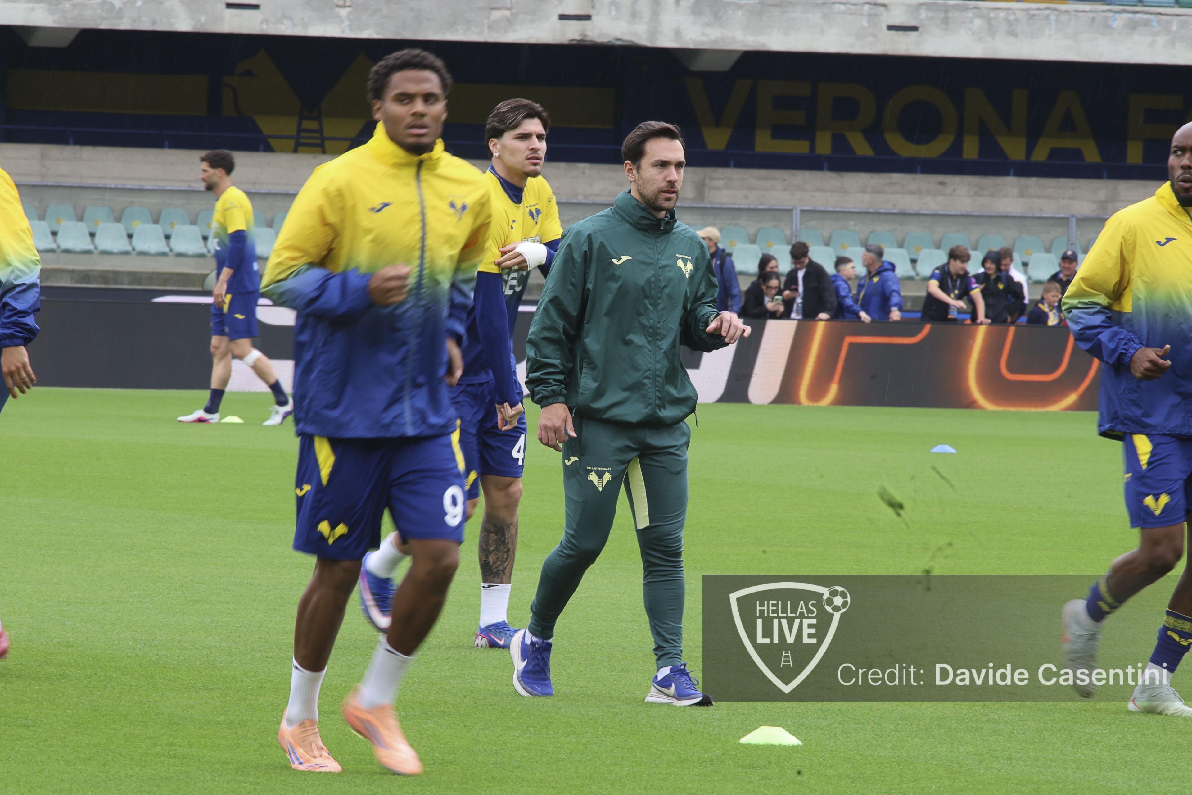 Hellas Verona, allenamento per i gialloblù