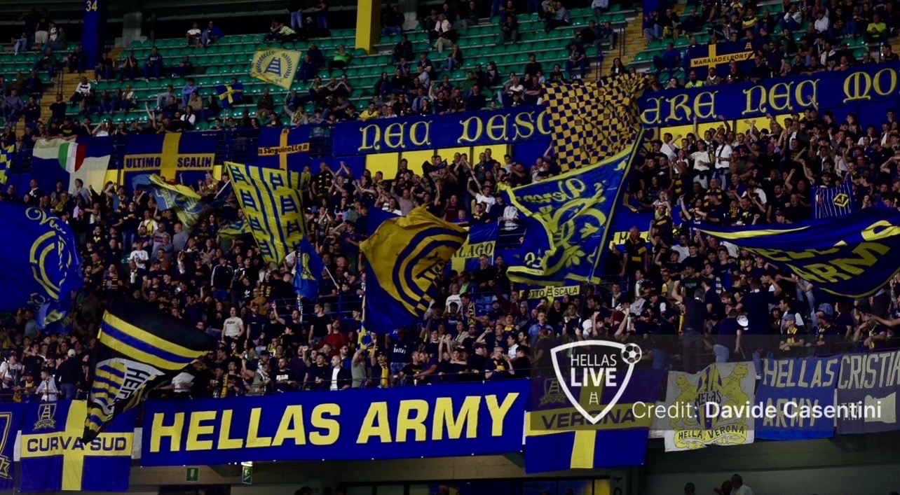 Hellas Verona-Roma, superata quota 22.000