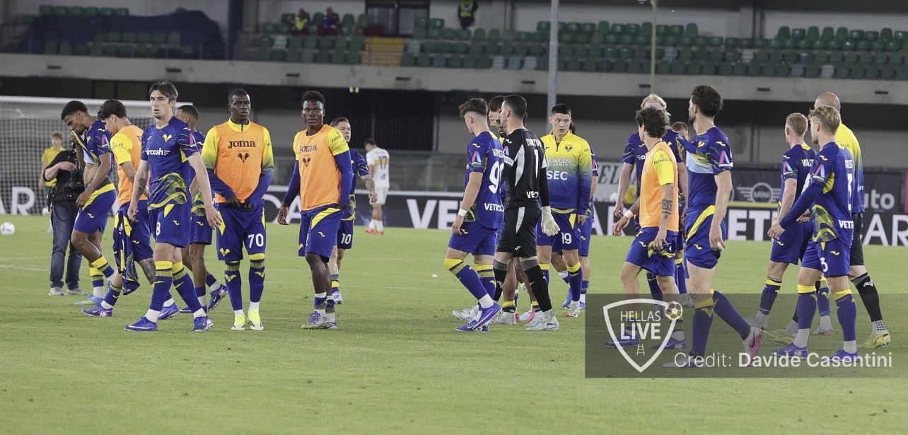 Hellas Verona, stagione finita. Questa mattina l’ultimo allenamento