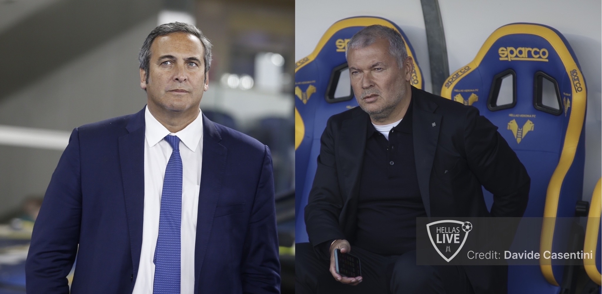 Hellas Verona, cena di lavoro tra Zanzi e Sogliano