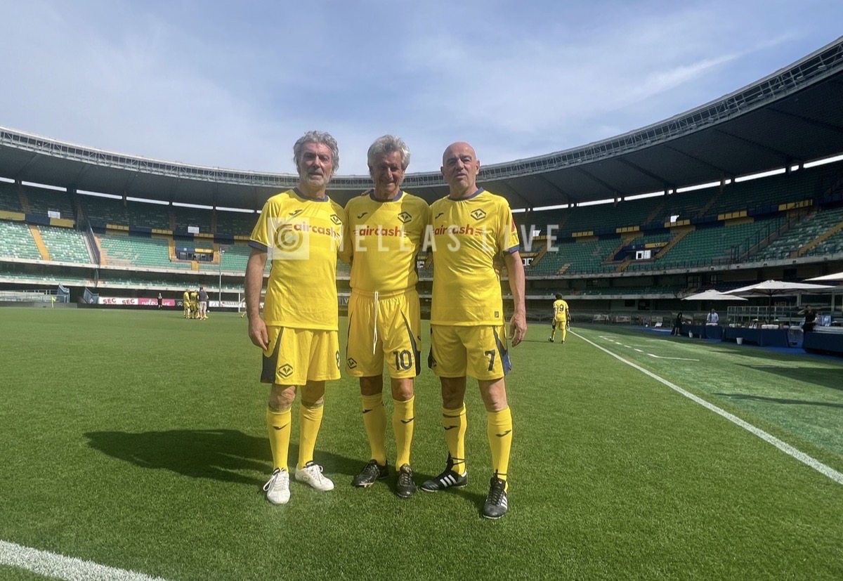 Hellas Verona, i Campioni d’Italia 1984/85 tornano al Bentegodi