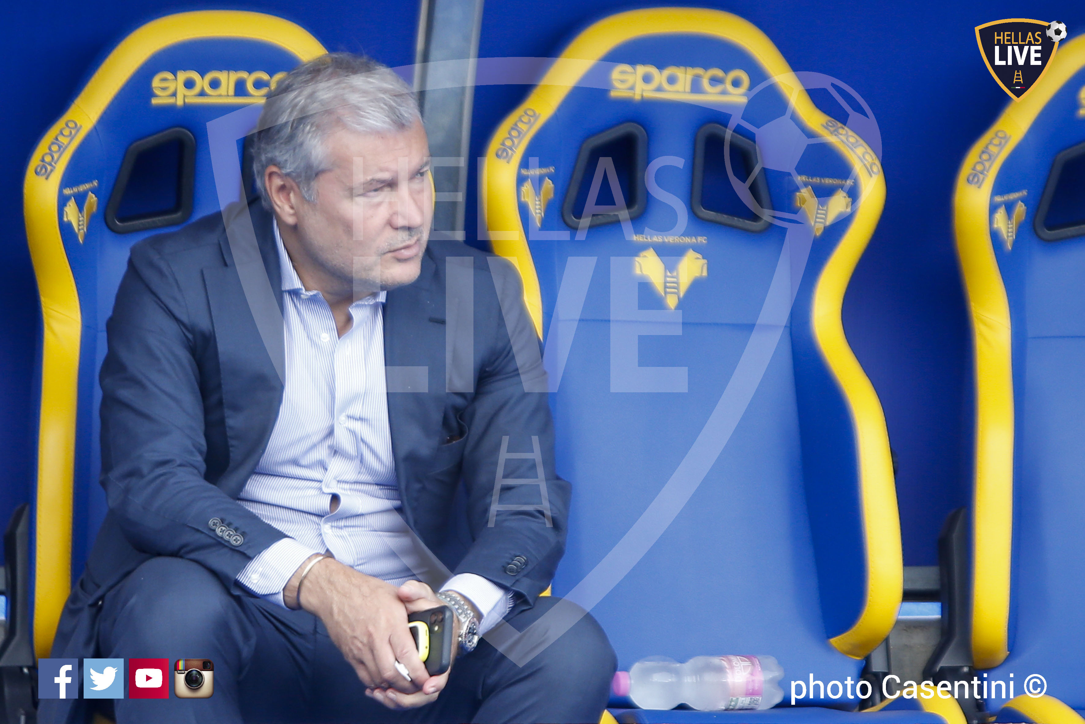 Hellas Verona, avanti con Sogliano. Nessuna novità sul fronte gialloblù. Ora la scelta dell’allenatore: i candidati