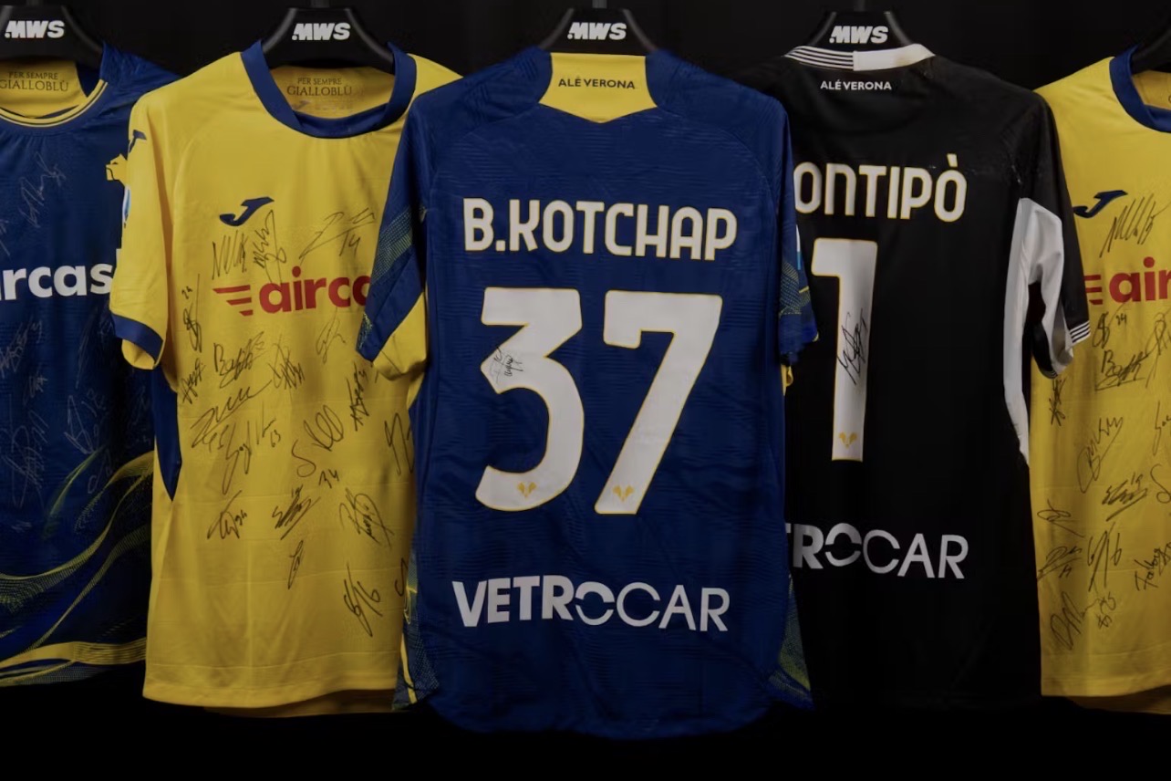 Hellas Verona Foundation, al via l’asta di fine stagione a favore della Fondazione ANT Franco Pannuti ETS