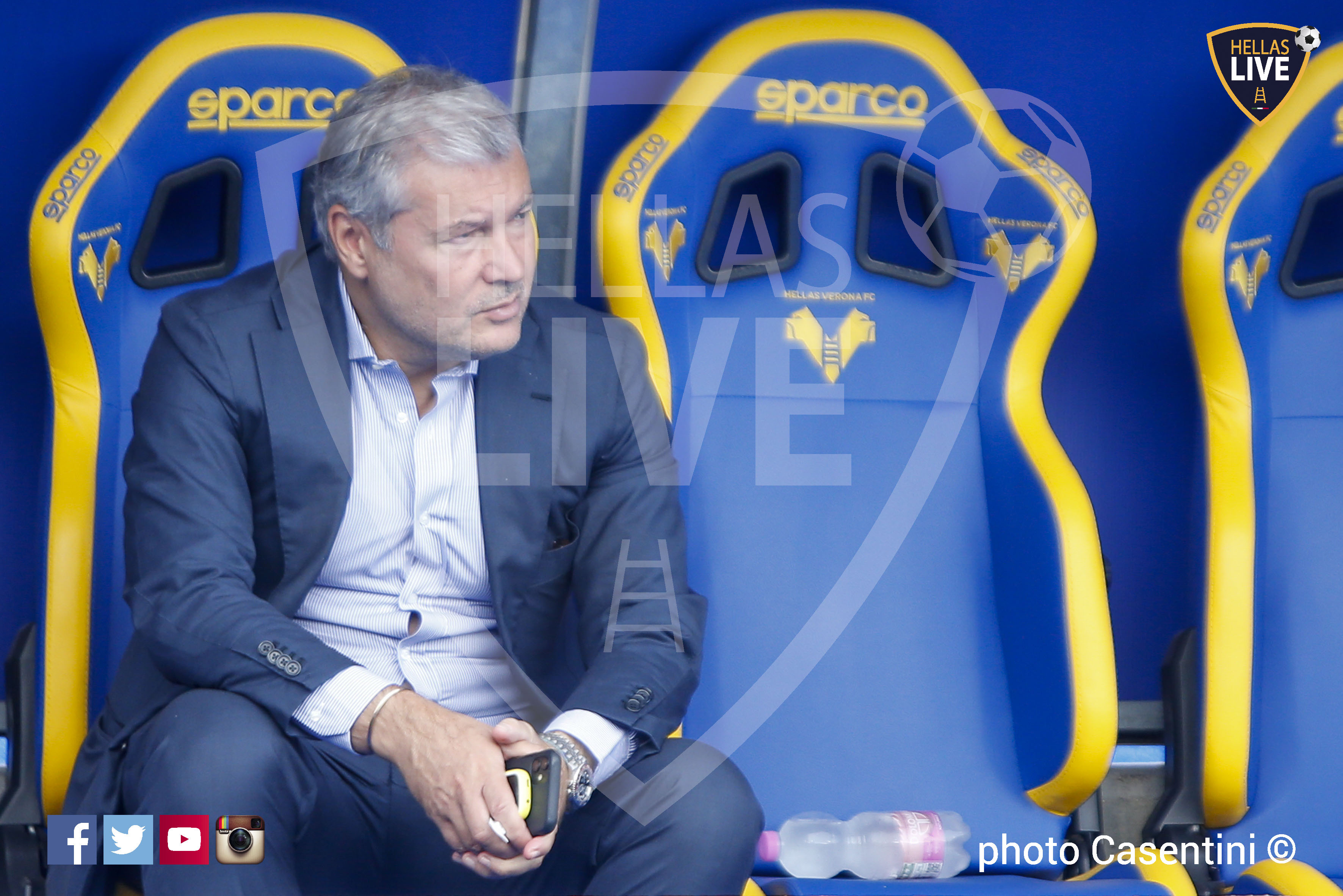 Sticchi Damiani: “Ho incontrato Sogliano. Per lui sarebbe stato un sogno lavorare a Lecce, ma per orgoglio non ha voluto lasciare Verona”