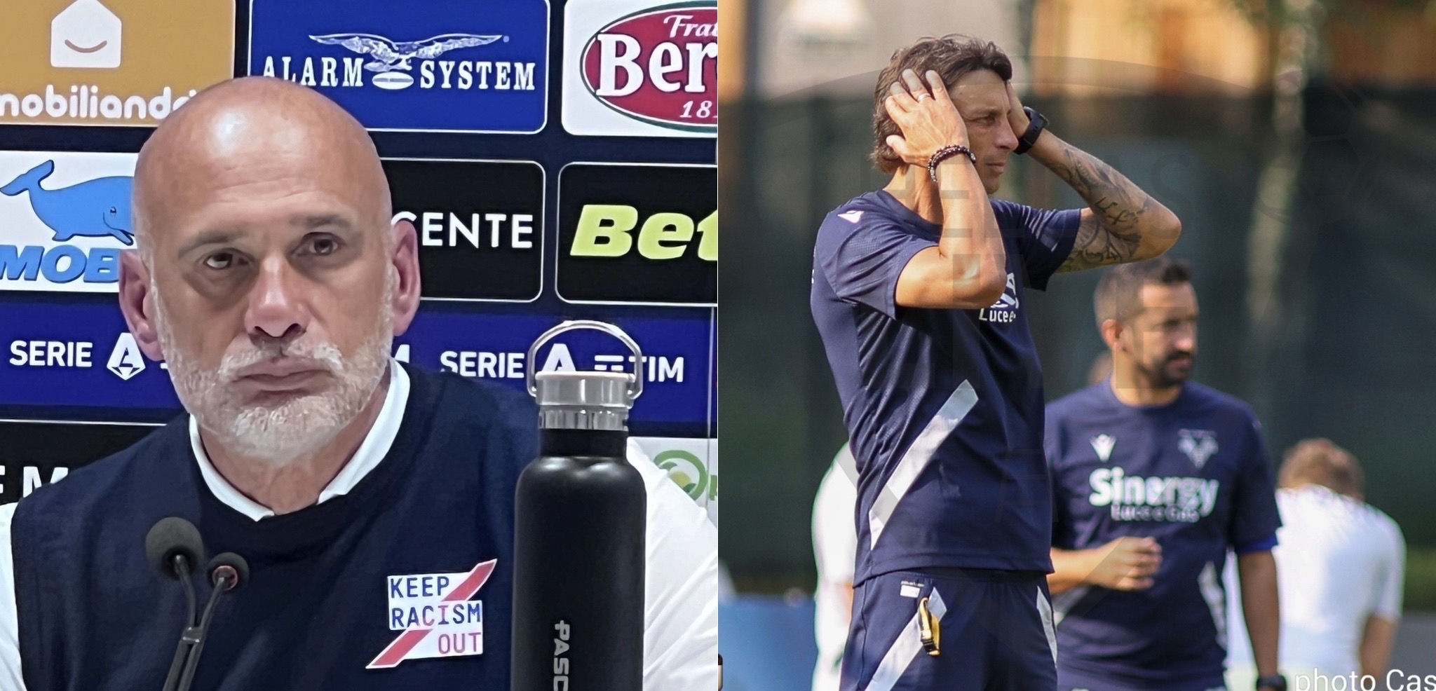 Ex Verona. Del Rosso saluta il Lecce, al suo posto promosso Pinzi