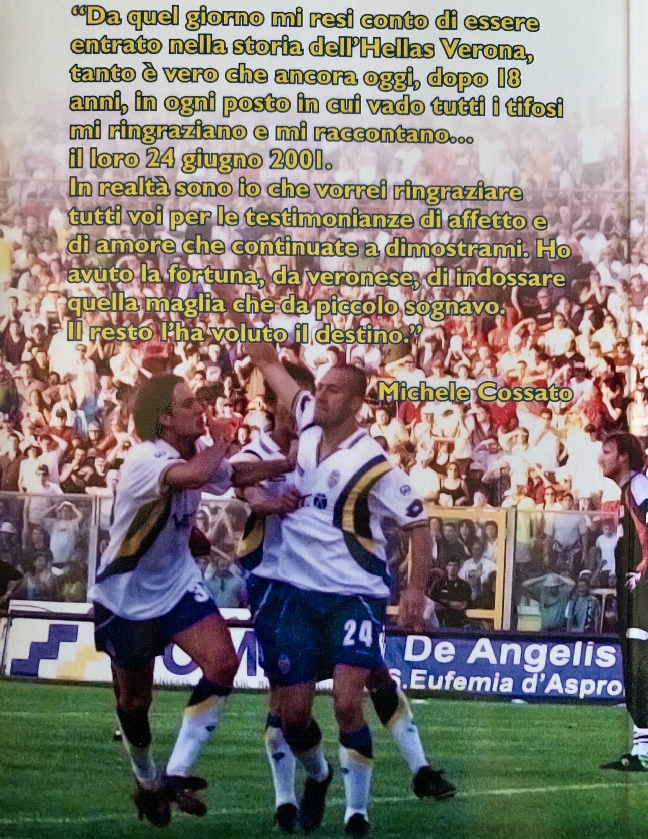 24 giugno 2001, lo spareggio di Reggio Calabria