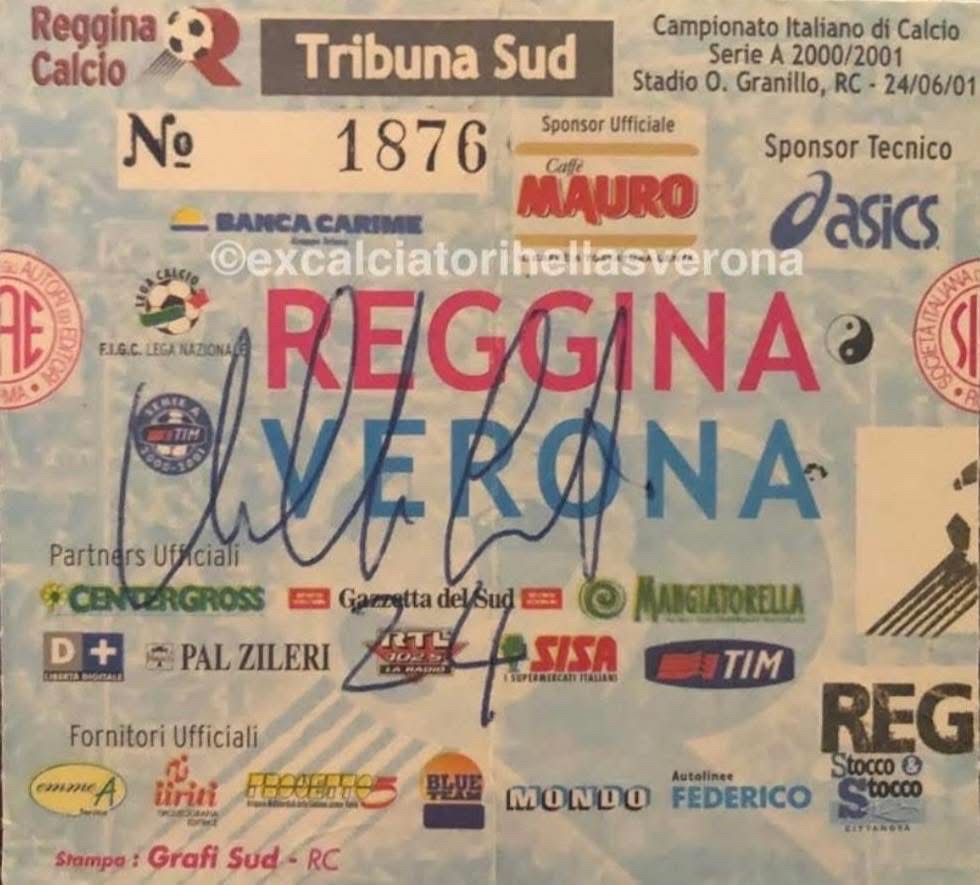 Cossato: “Il gol di Reggio è il mio orgoglio. 24 giugno 2001, una data che ha segnato la storia dell’Hellas Verona”