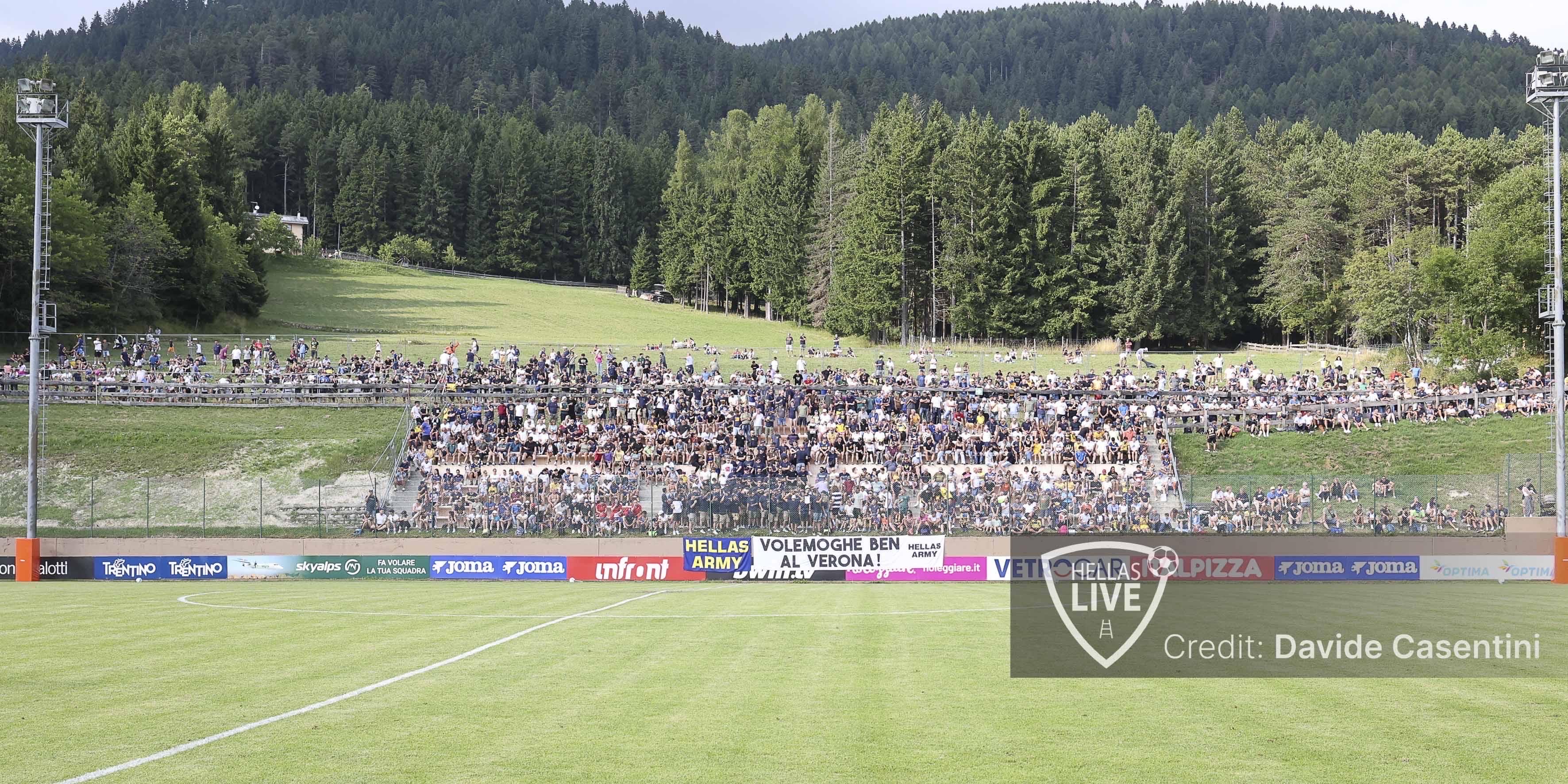 Folgaria 2026, Hellas Verona: il programma delle amichevoli contro Rovereto, Virtus e Dolomiti Bellunesi
